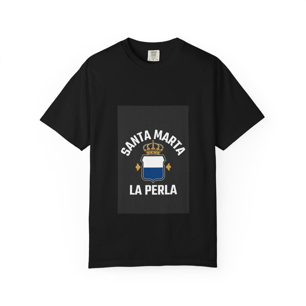 Santa Marta La Perla Unisex Garment-Dyed T-Shirt - Casual & Trendy