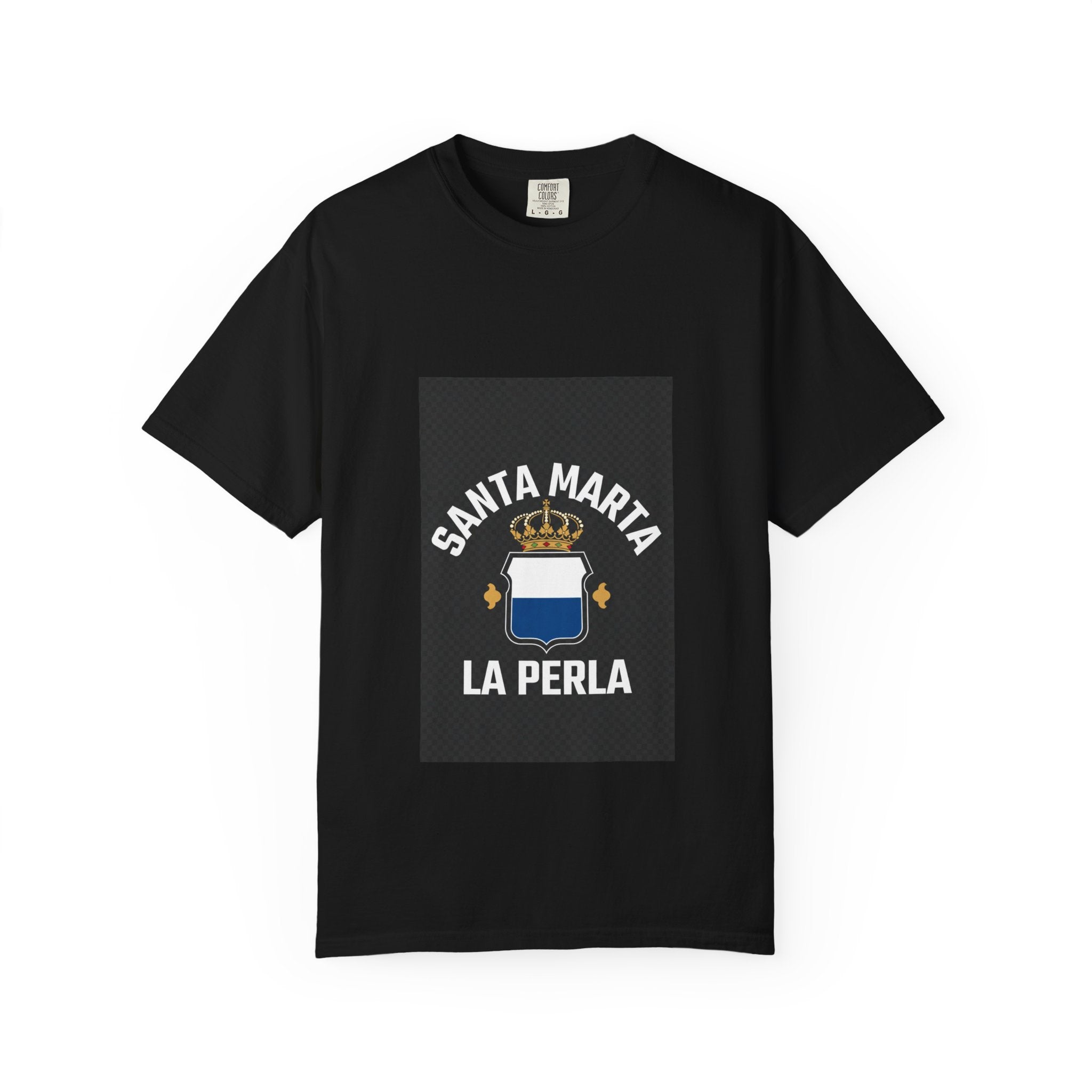 Santa Marta La Perla Unisex Garment-Dyed T-Shirt - Casual & Trendy