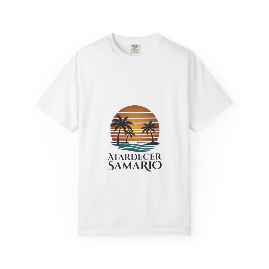 Atardecer Samario T-Shirt – Tropical Sunset Palm Beach Tee
