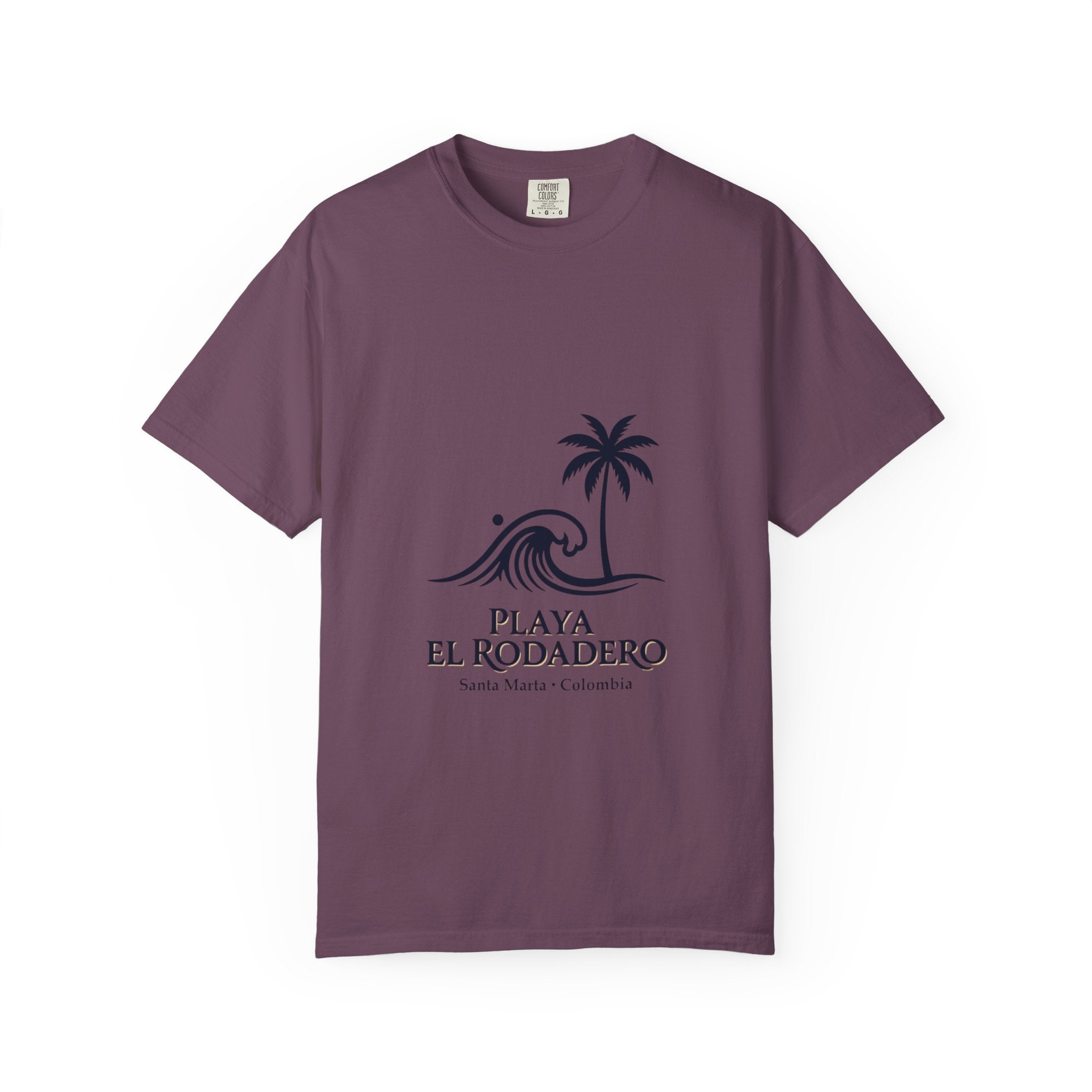 Playa El Rodadero Beach T-Shirt — Santa Marta Colombia Surf Palm Tee
