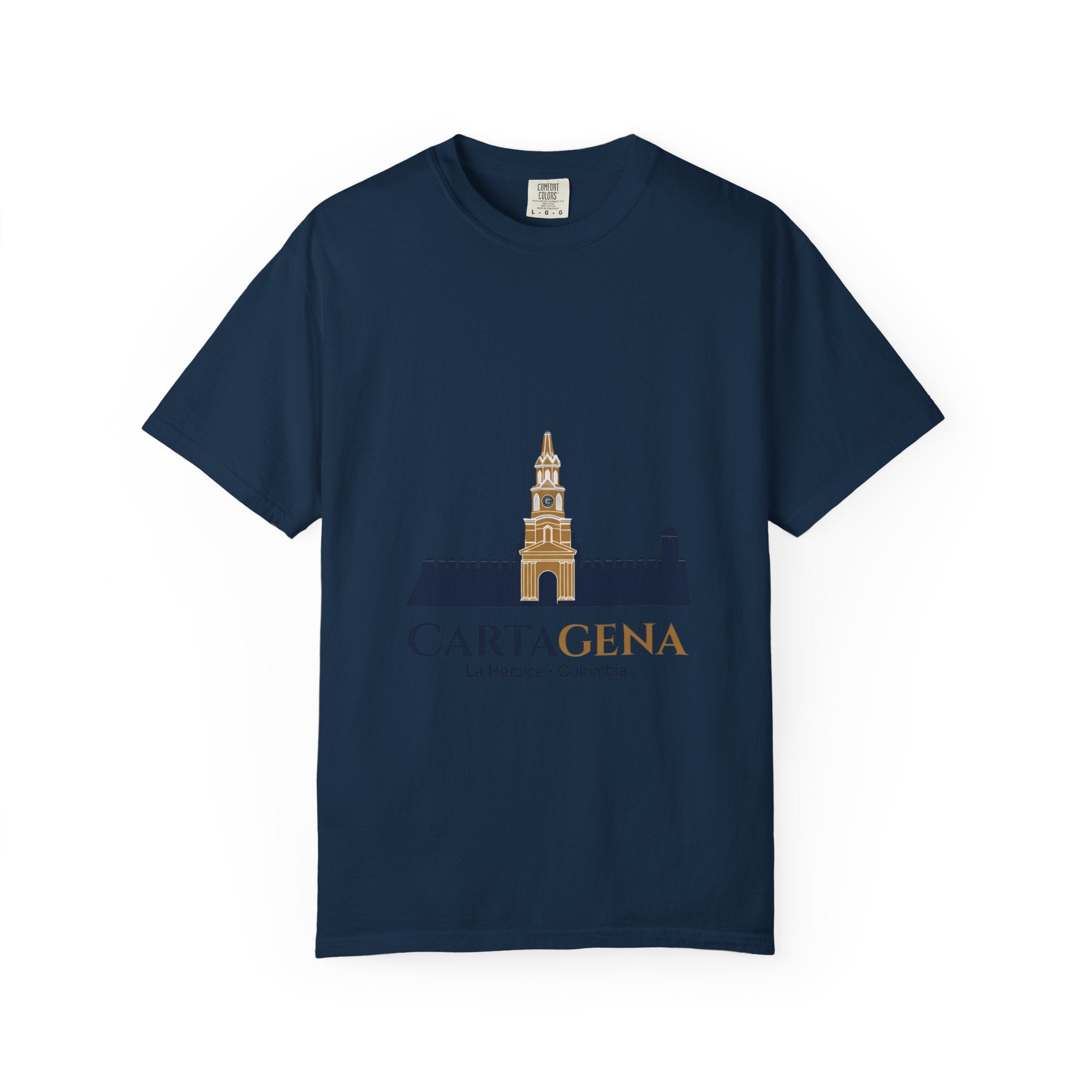 Cartagena Skyline T-Shirt — La Heroica Colombia Travel Tee