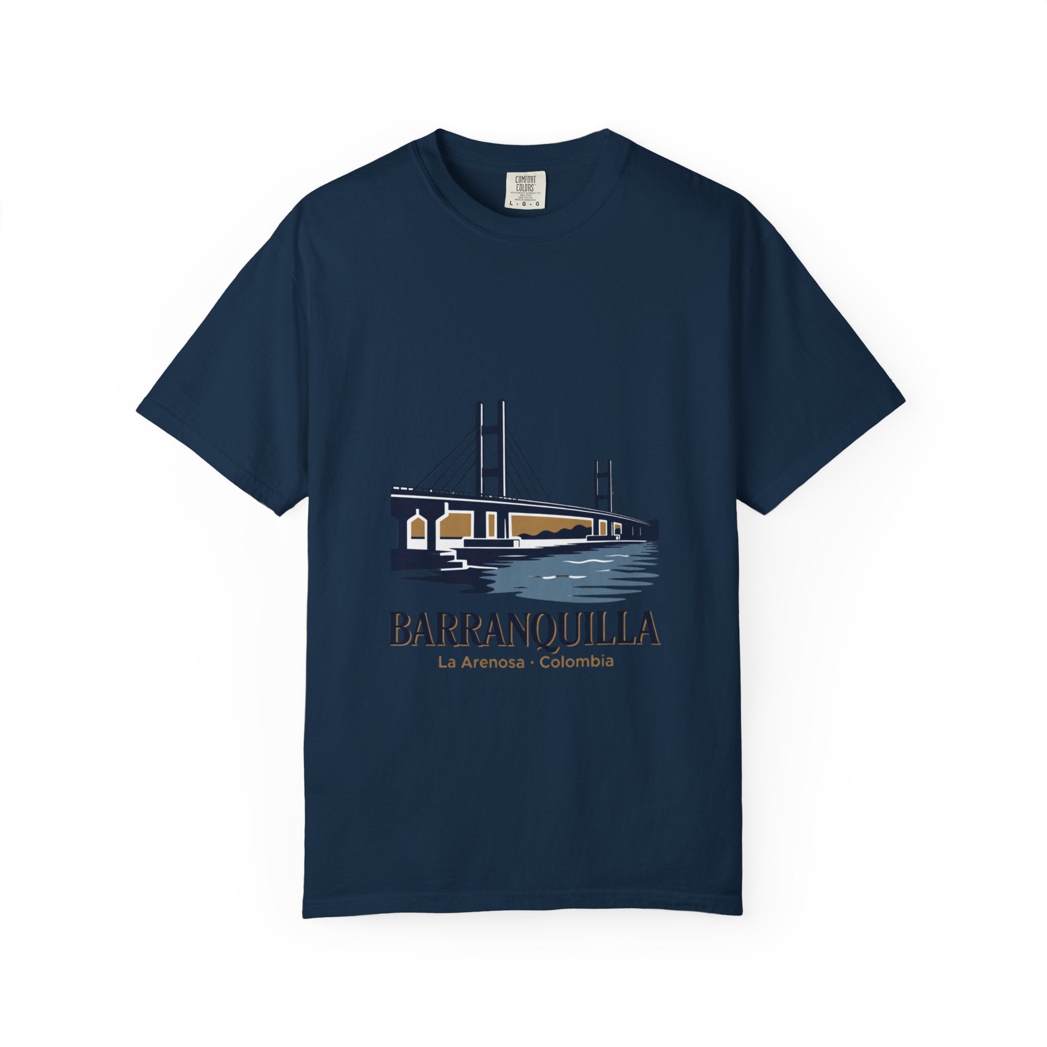Barranquilla Bridge T-Shirt — La Arenosa Colombia Souvenir