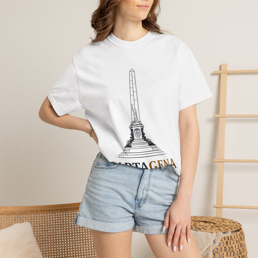 Cartagena Monument T-Shirt — La Heroica Bolívar Tourist Tee