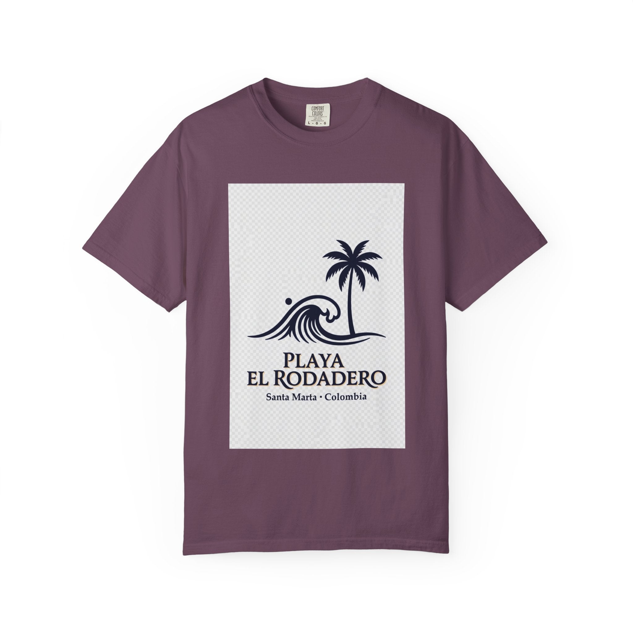 Playa El Rodadero Beach T-Shirt — Santa Marta Colombia Surf Palm Tee