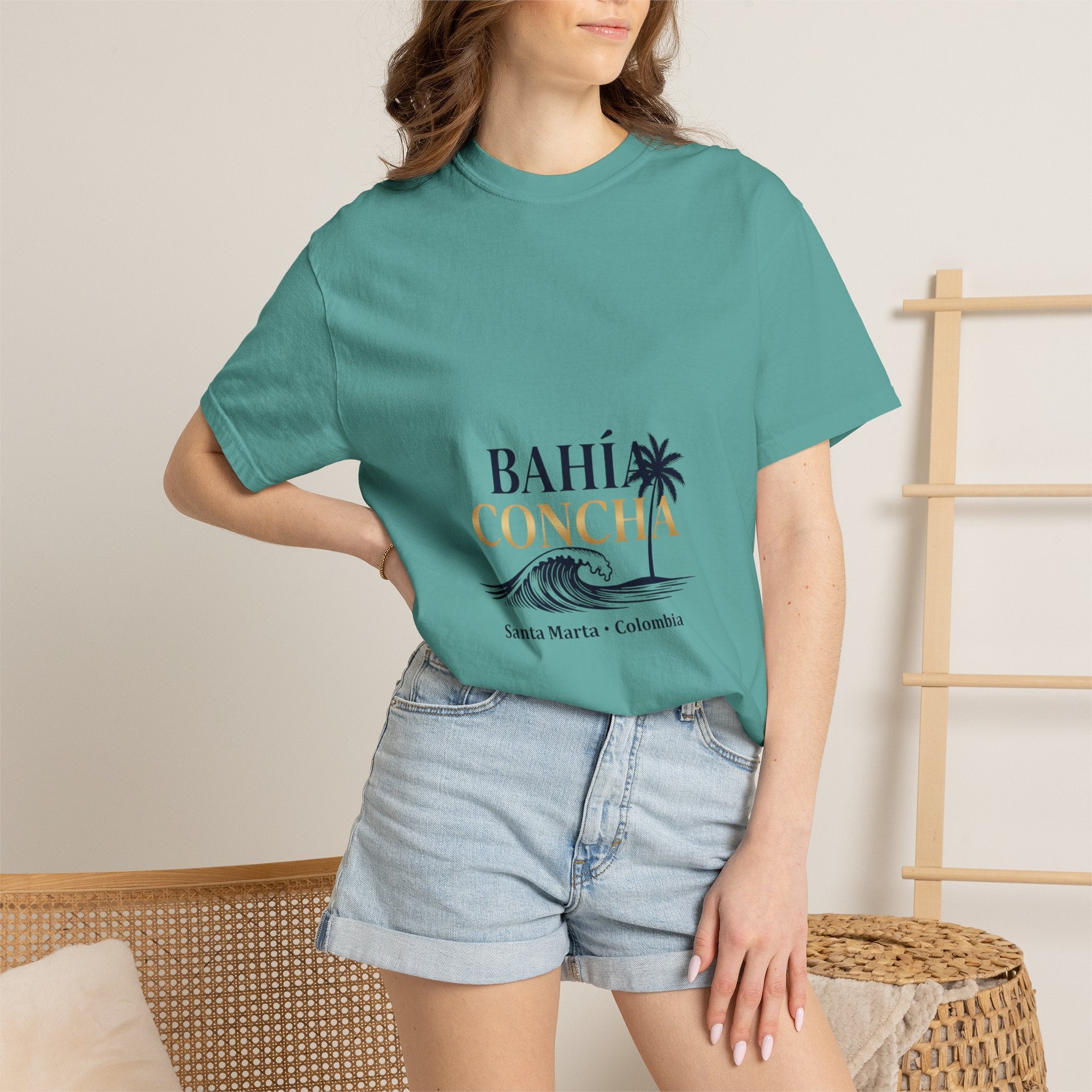 Bahía Concha T-Shirt – Santa Marta Beach Tee