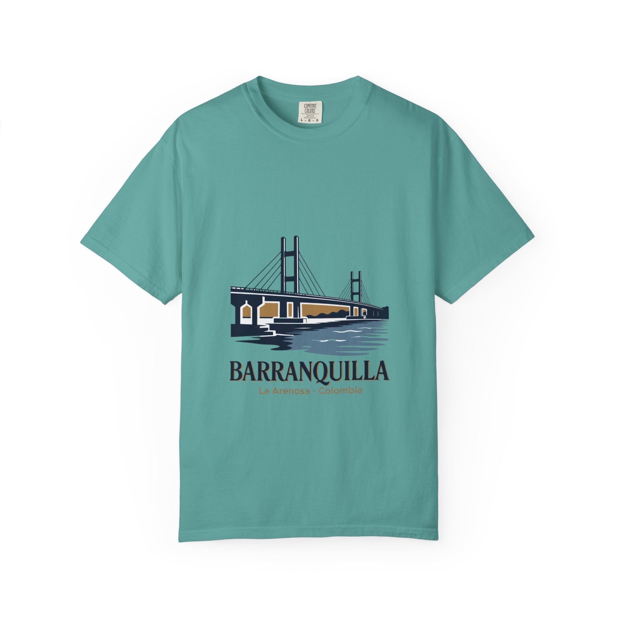 Barranquilla Bridge T-Shirt — La Arenosa Colombia Souvenir