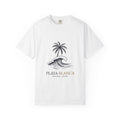 Playa Blanca Wave & Palm T-Shirt — Santa Marta, Colombia Beach Tee