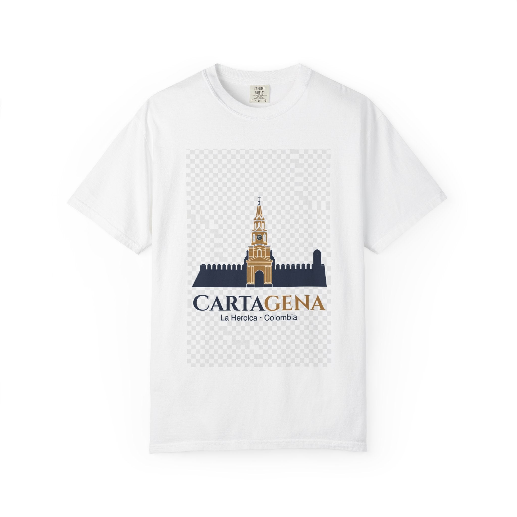 Cartagena Skyline T-Shirt — La Heroica Colombia Travel Tee