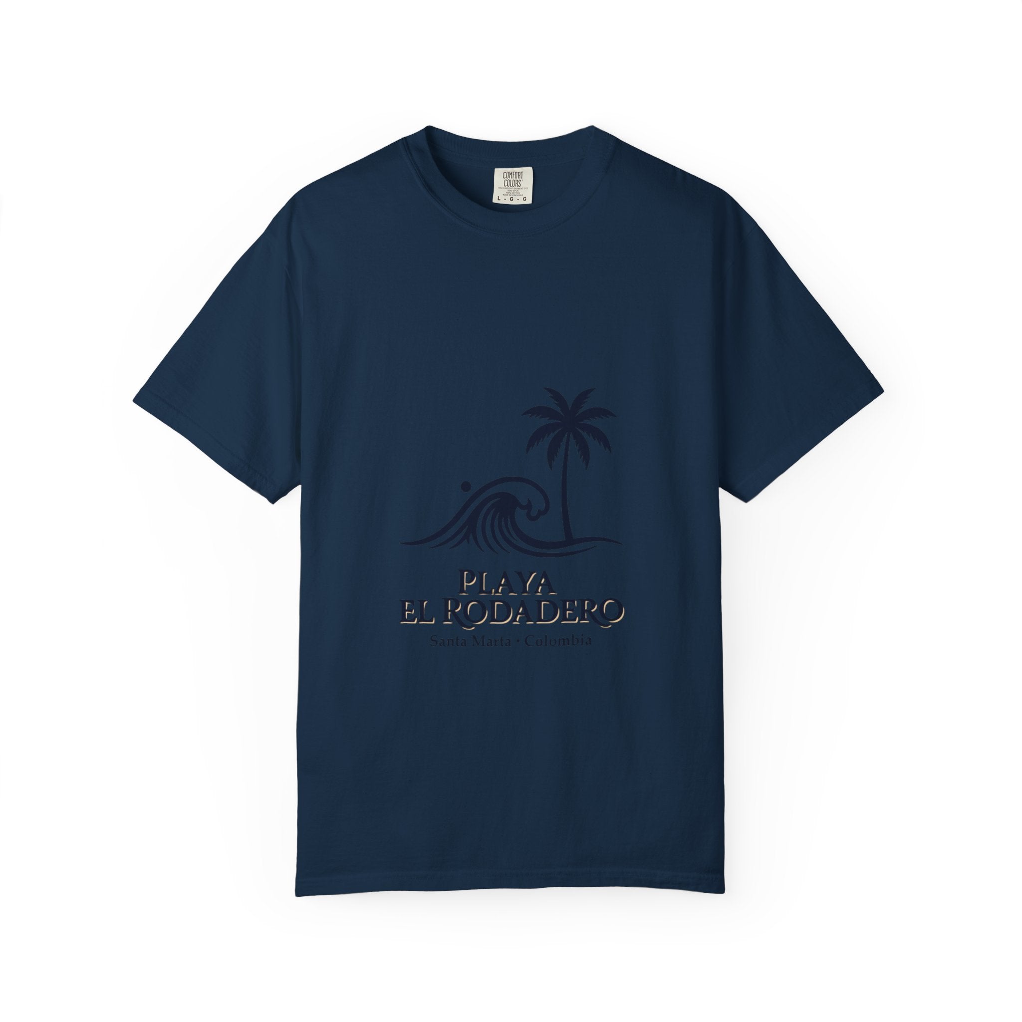 Playa El Rodadero Beach T-Shirt — Santa Marta Colombia Surf Palm Tee