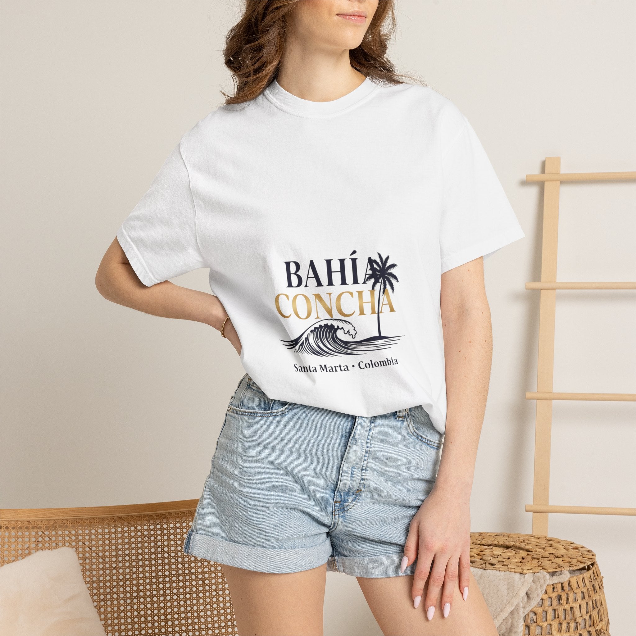 Bahía Concha T-Shirt – Santa Marta Beach Tee