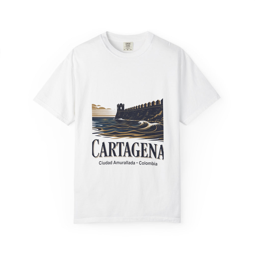 Cartagena Vintage Travel T-Shirt — Ciudad Amurallada Colombia Tee