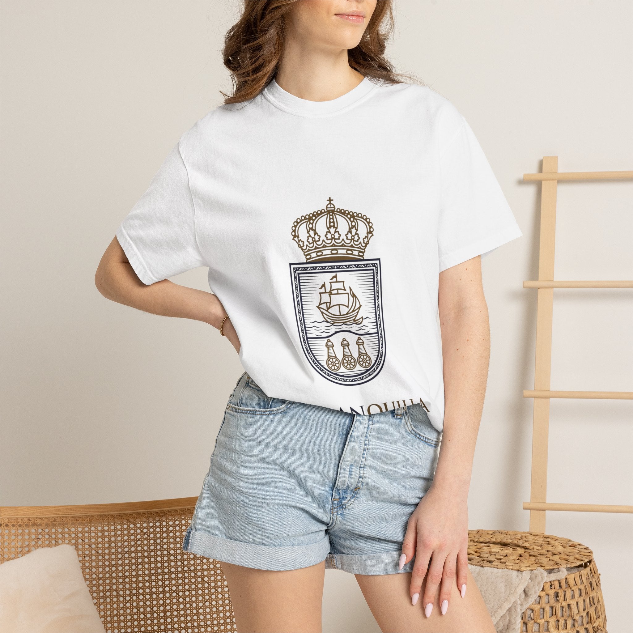 Barranquilla City Coat of Arms T-Shirt — Premium Heritage Tee
