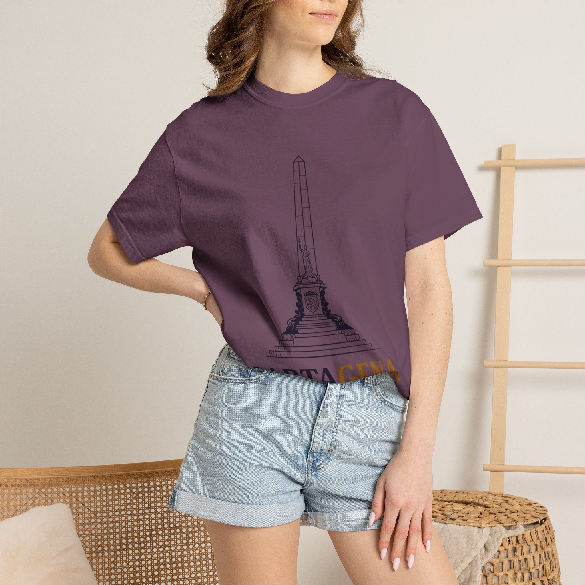 Cartagena Monument T-Shirt — La Heroica Bolívar Tourist Tee
