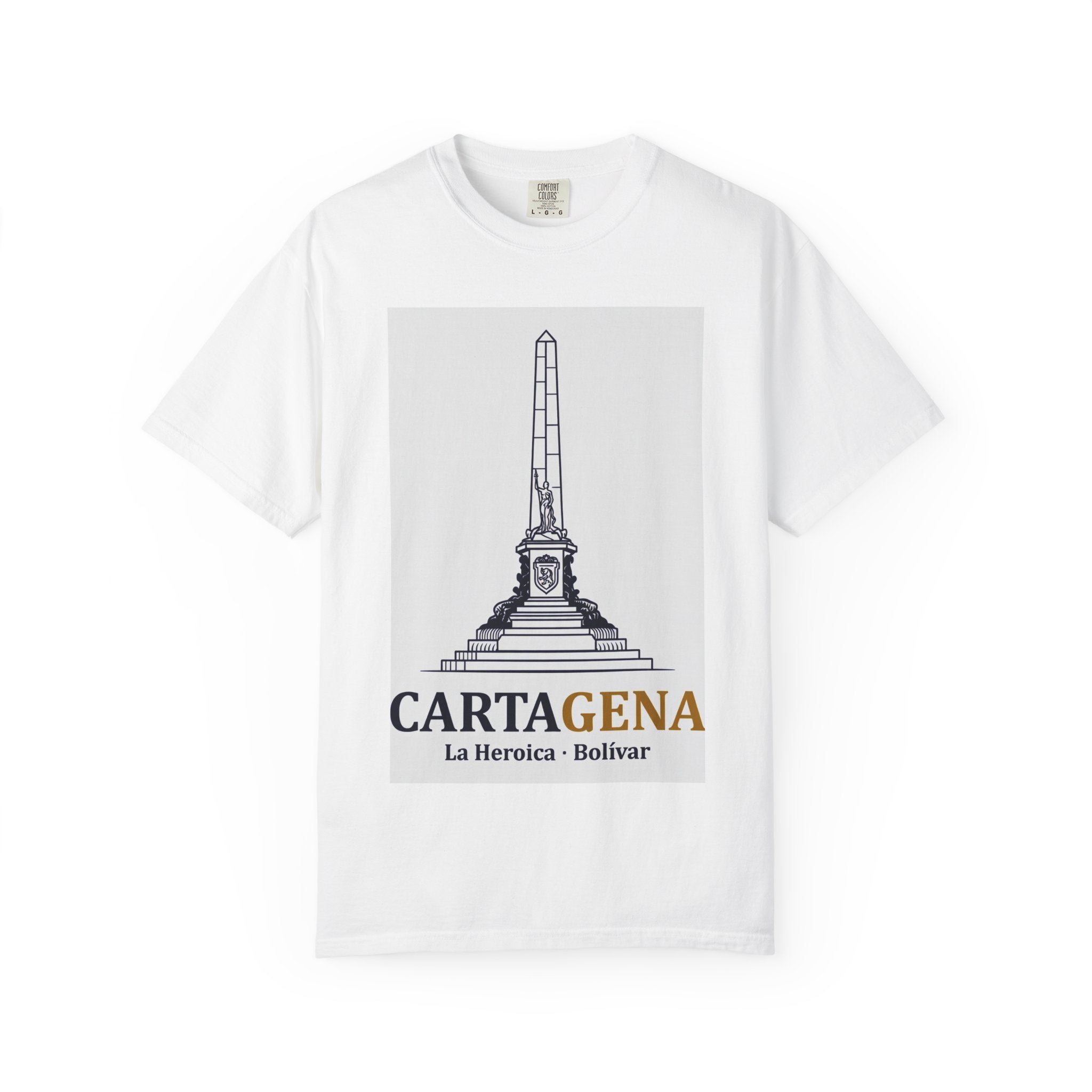 Cartagena Monument T-Shirt — La Heroica Bolívar Tourist Tee