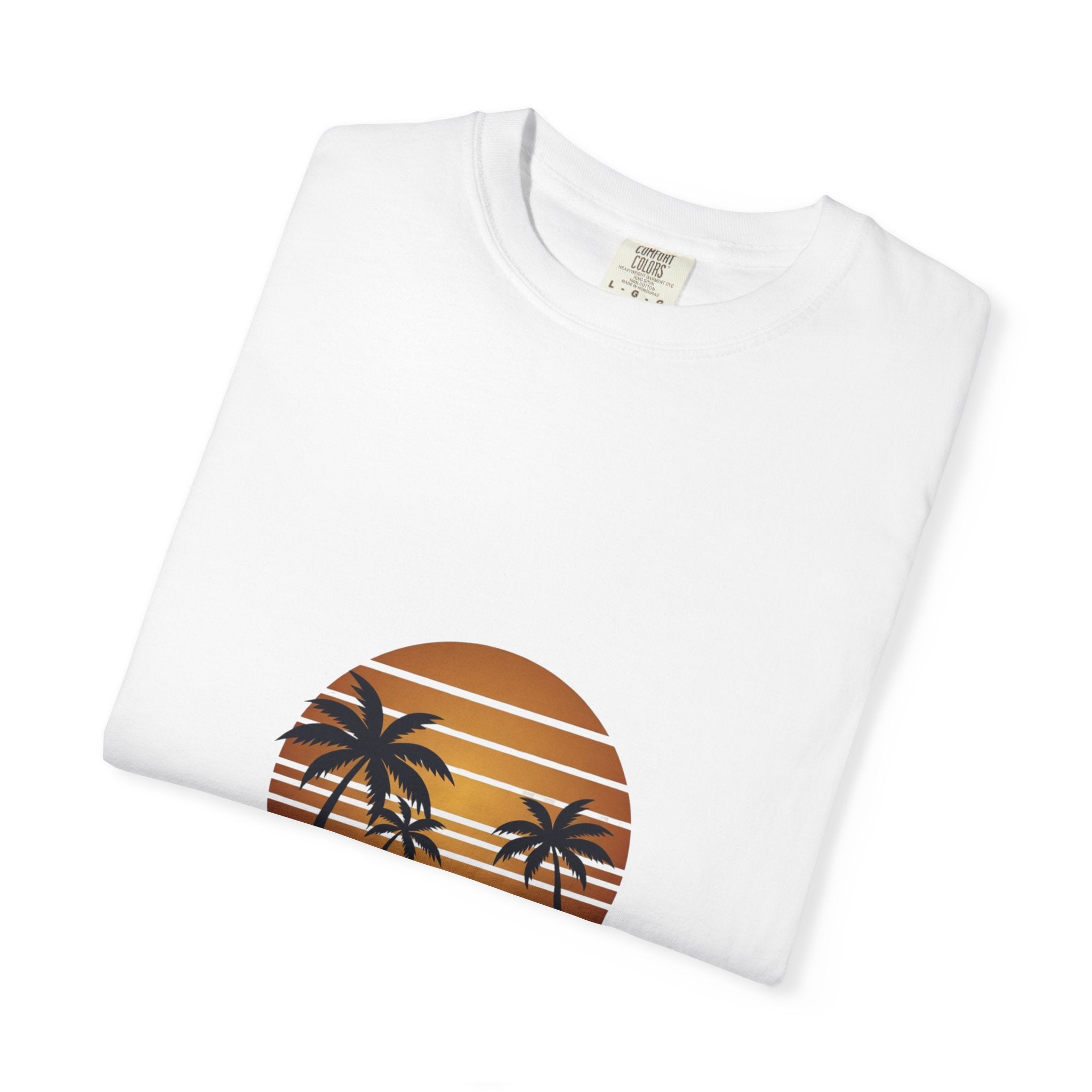 Atardecer Samario T-Shirt – Tropical Sunset Palm Beach Tee