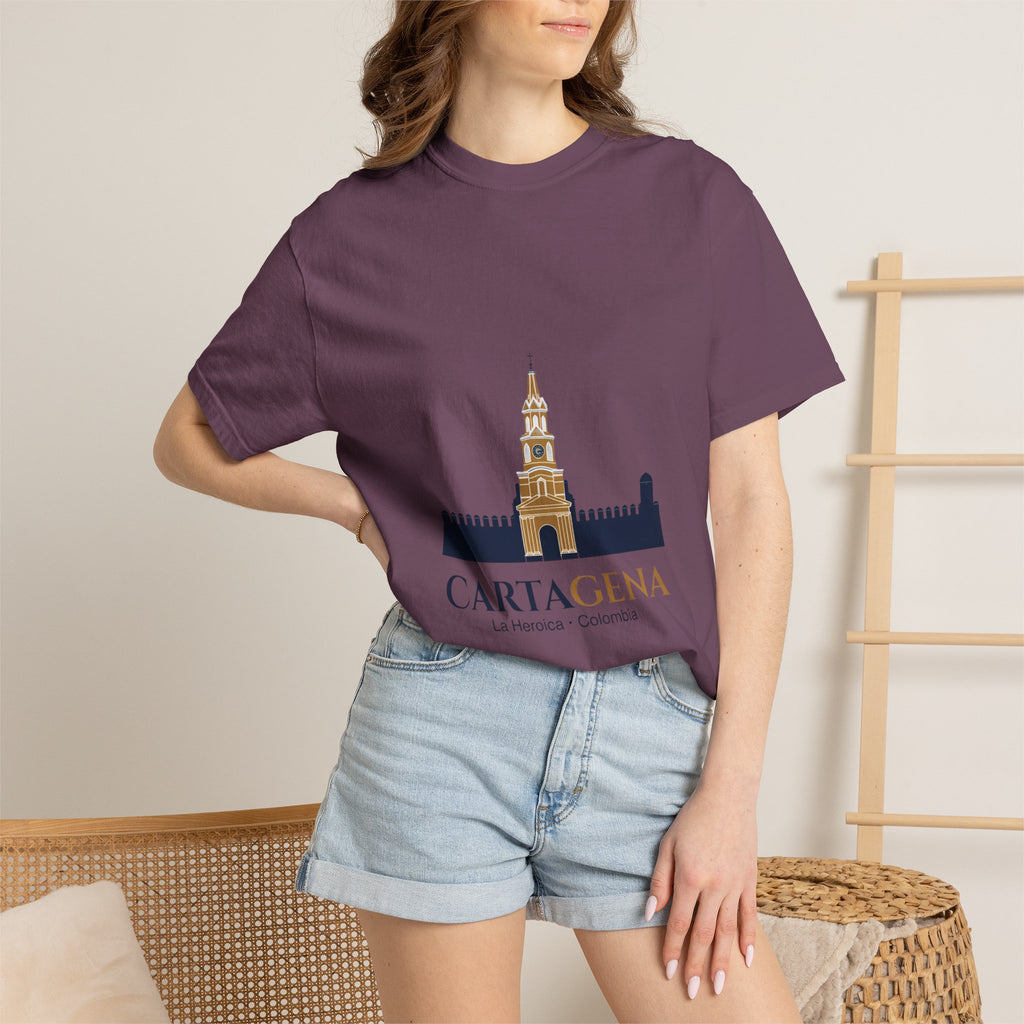 Cartagena Skyline T-Shirt — La Heroica Colombia Travel Tee
