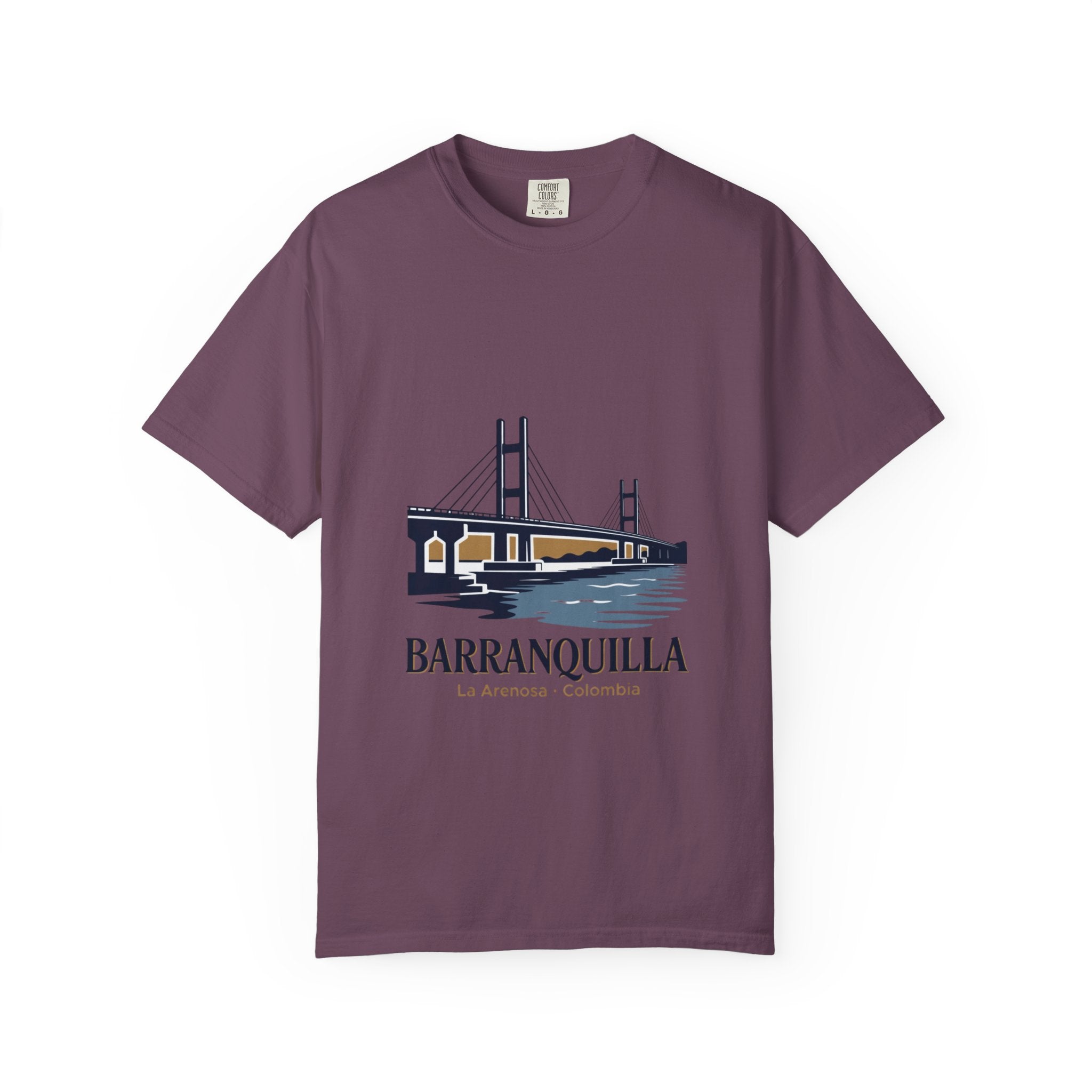 Barranquilla Bridge T-Shirt — La Arenosa Colombia Souvenir