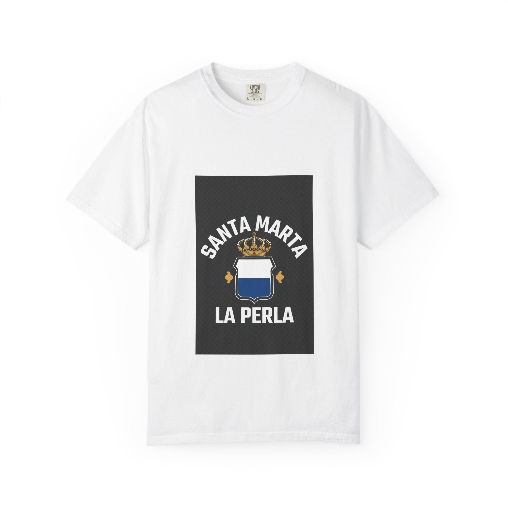 Santa Marta La Perla Unisex Garment-Dyed T-Shirt - Casual & Trendy