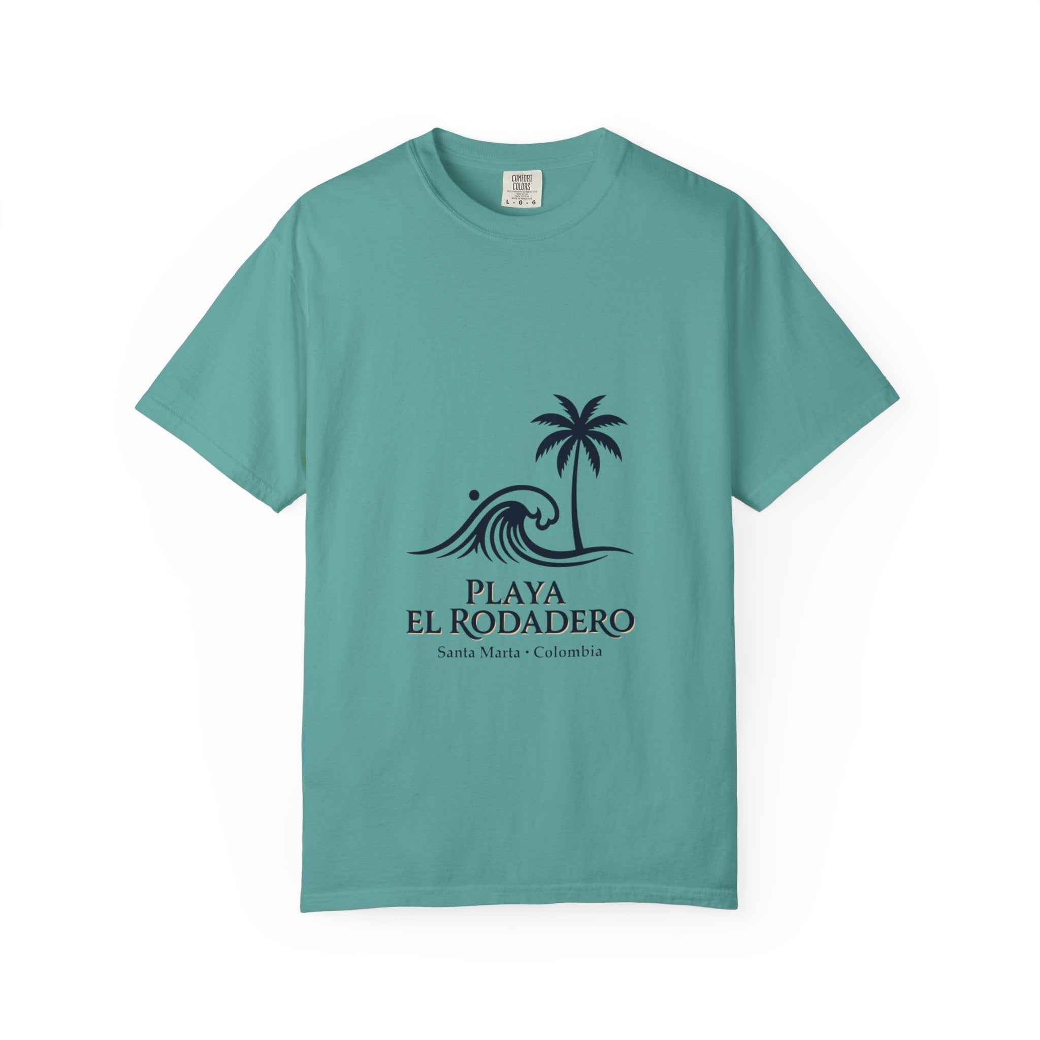 Playa El Rodadero Beach T-Shirt — Santa Marta Colombia Surf Palm Tee
