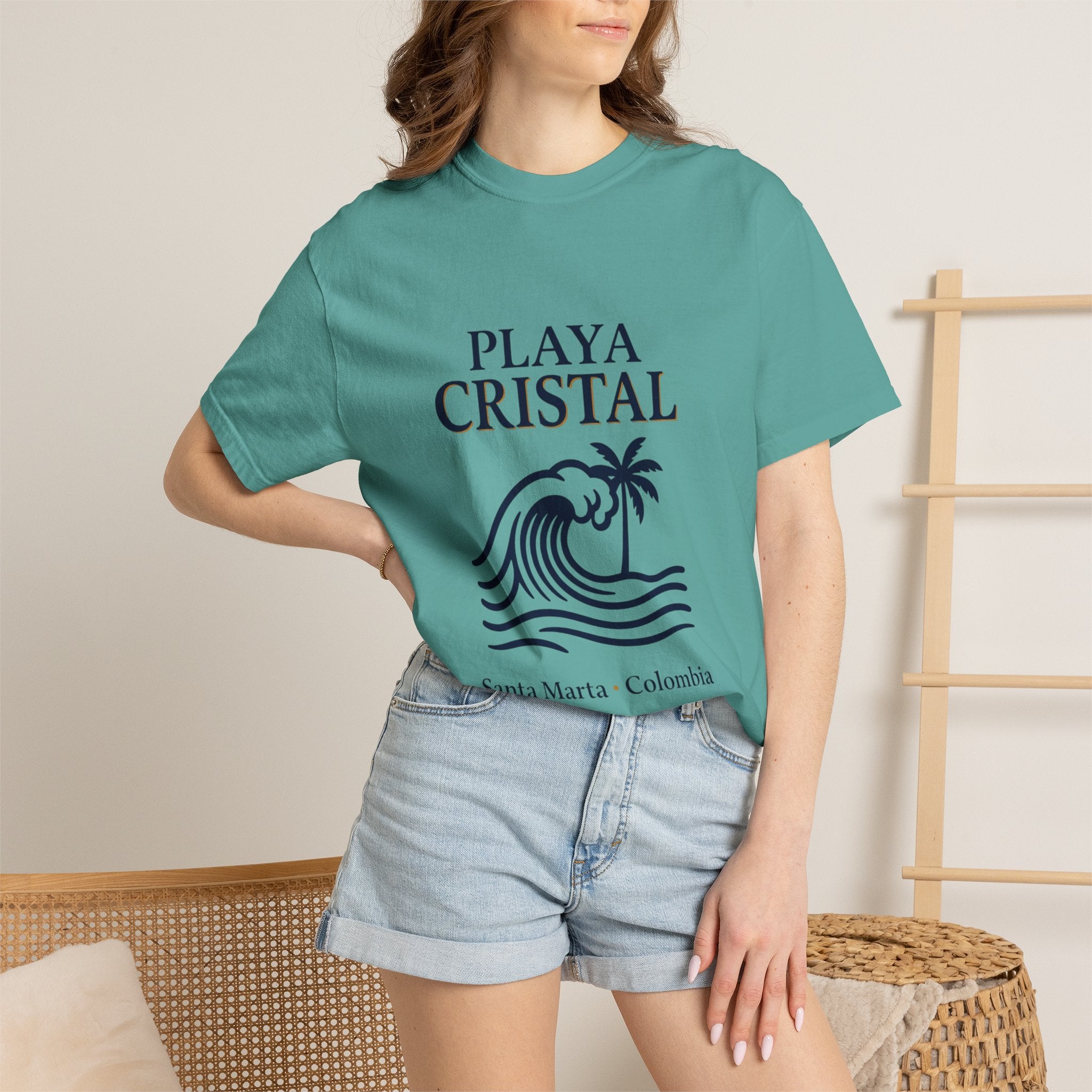 Playa Cristal Santa Marta Colombia T-Shirt