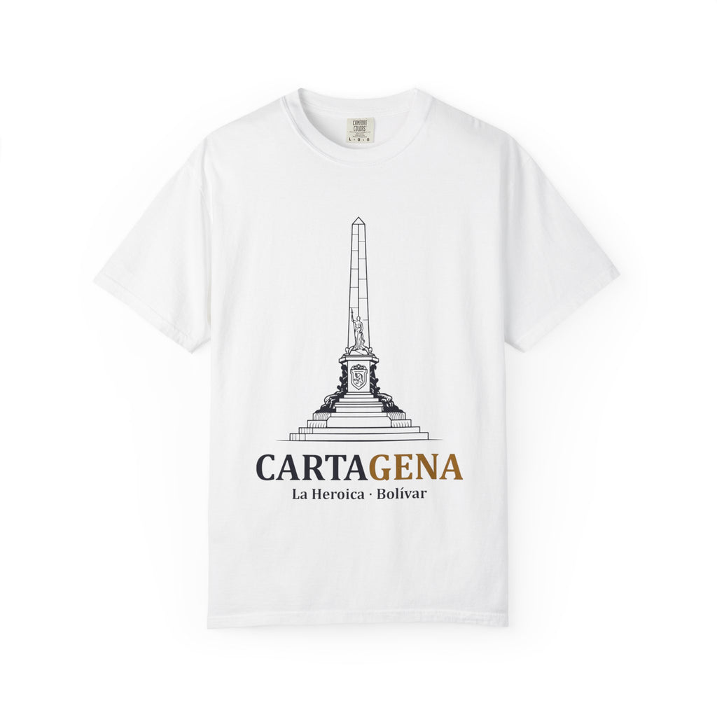 Cartagena Monument T-Shirt — La Heroica Bolívar Tourist Tee