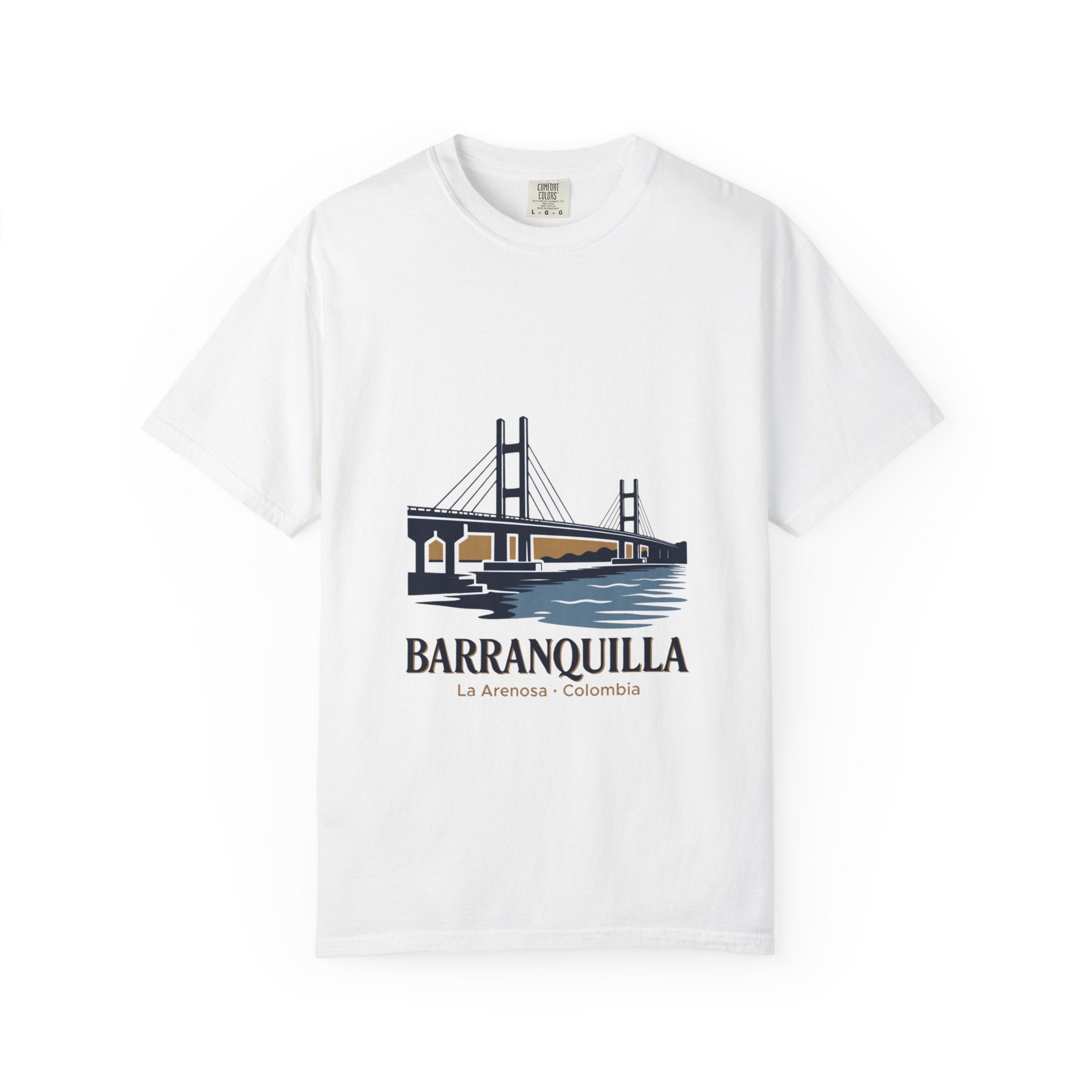 Barranquilla Bridge T-Shirt — La Arenosa Colombia Souvenir