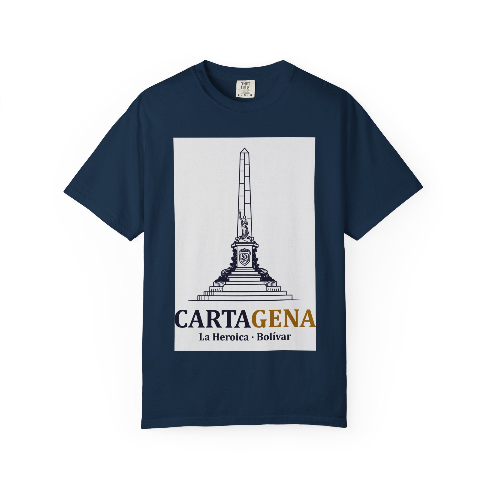 Cartagena Monument T-Shirt — La Heroica Bolívar Tourist Tee