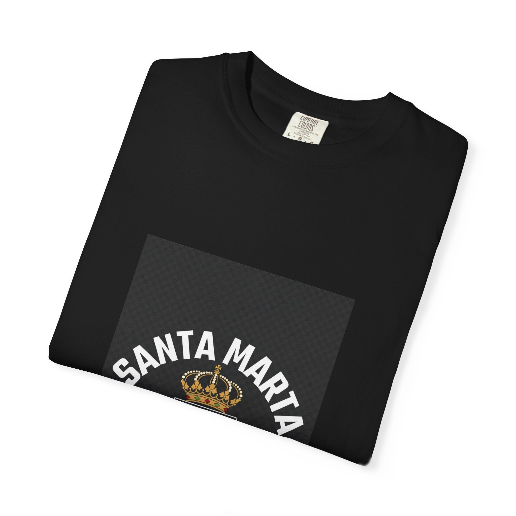 Santa Marta La Perla Unisex Garment-Dyed T-Shirt - Casual & Trendy