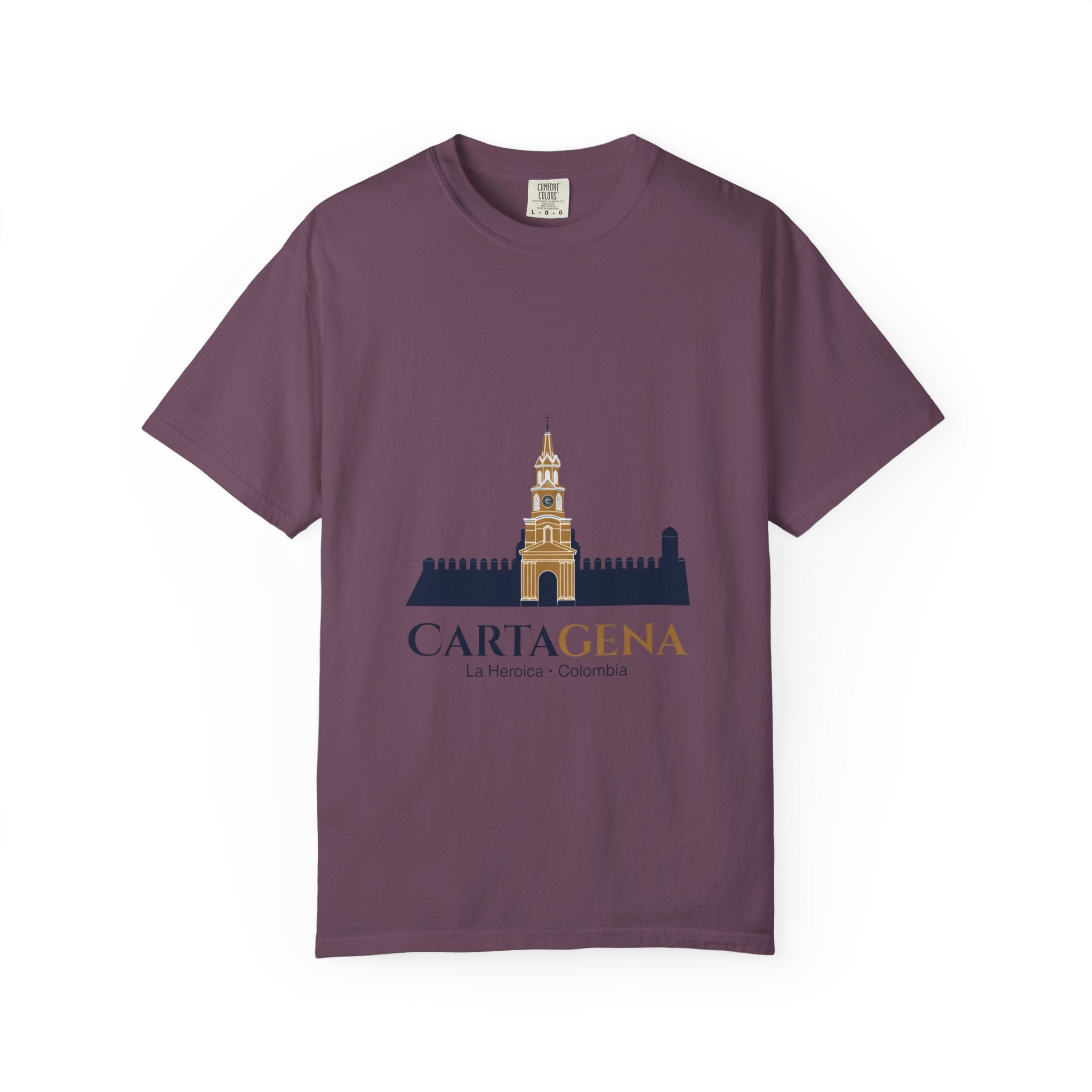 Cartagena Skyline T-Shirt — La Heroica Colombia Travel Tee
