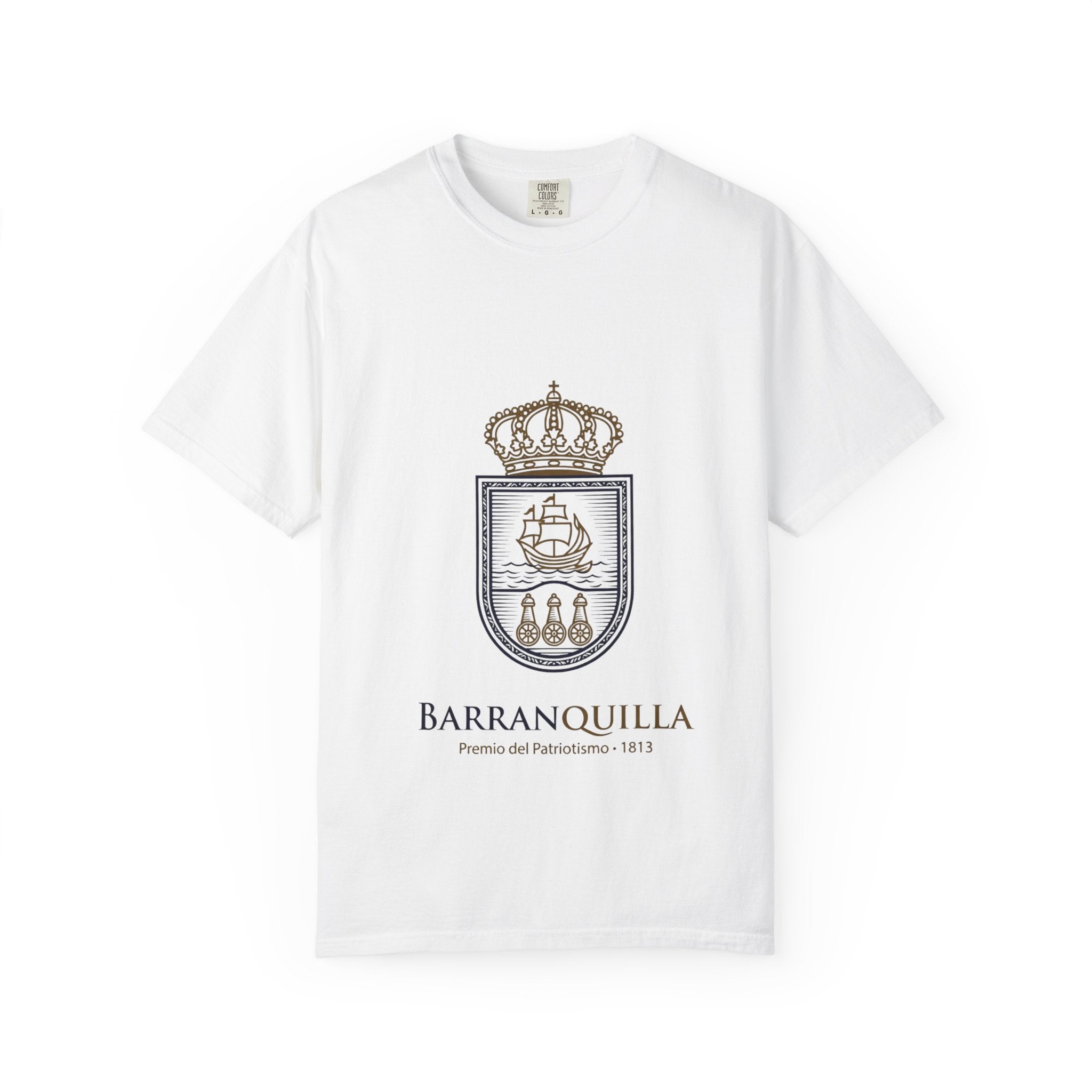 Barranquilla City Coat of Arms T-Shirt — Premium Heritage Tee